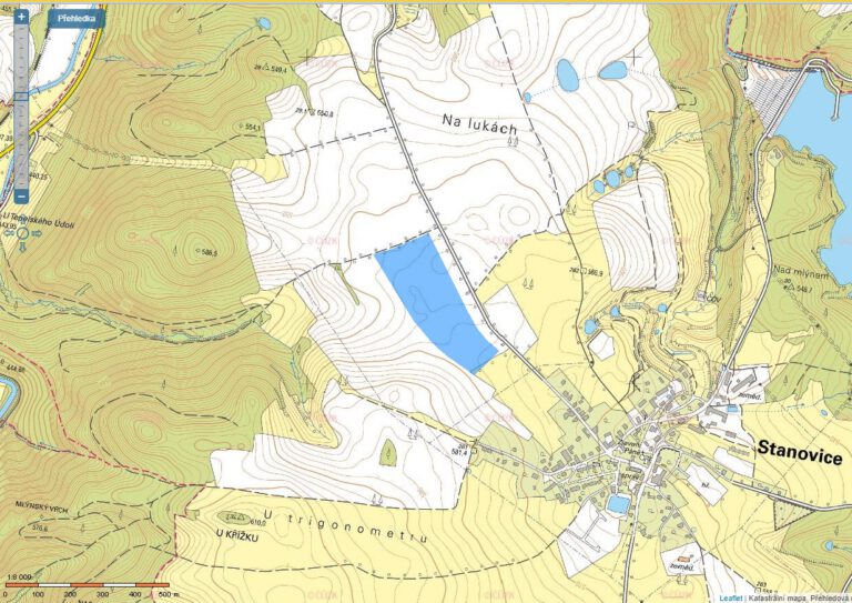 Plot of land 67,139 m2, Stanovice