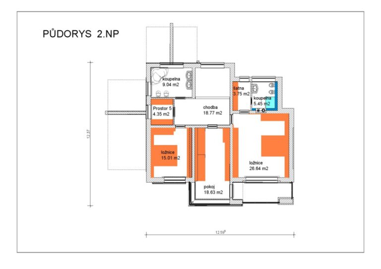 Family houses 210 m2, Děpoltovice