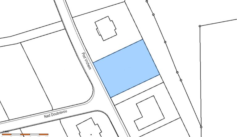 Plot of land 709 m2, Jenišov