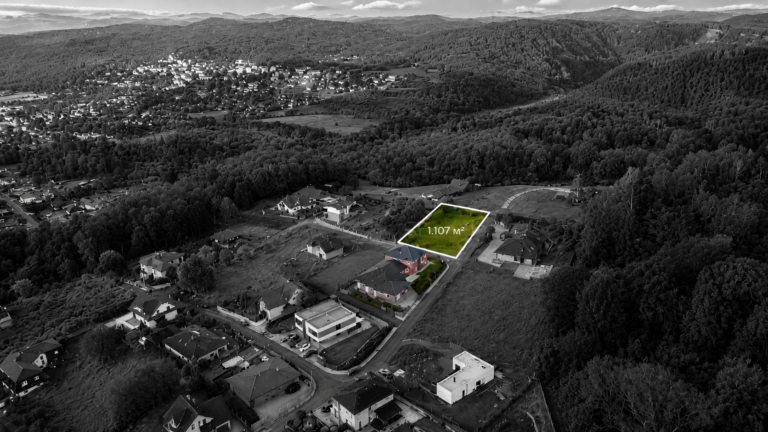 Stavební pozemek 1.107 m², Jenišov, Pod Rohem
